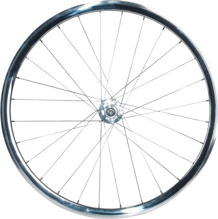 Actual product image Novatec Singlespeed/Fixed wheelset - polished silver (28")