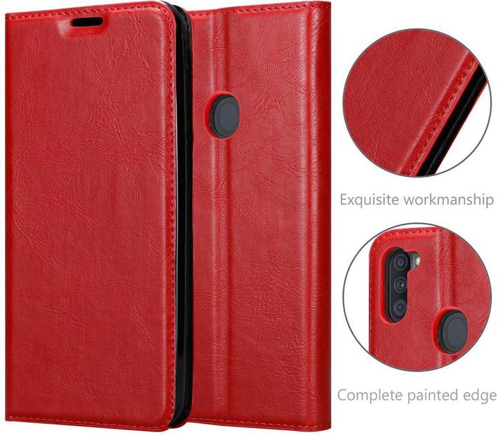 Actual product image Cadorabo Book Invisible Magnet Cover (Samsung Galaxy A11)