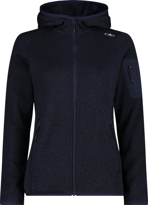 Actual product image CMP Campagnolo Women's Jacket Fix Hood Jacquard Knitted 3H19826 (42, L)