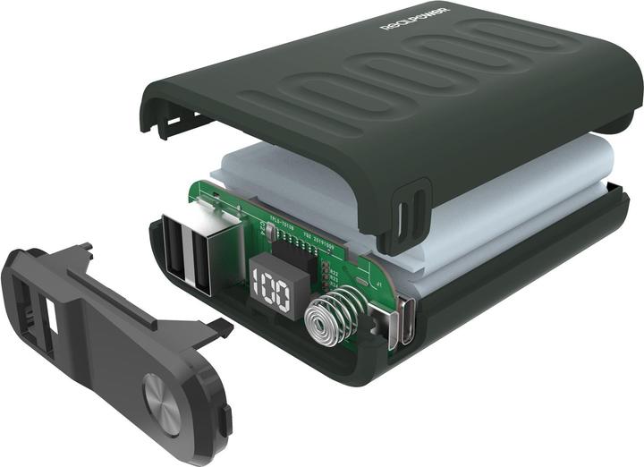 Image du produit RealPower Banque d'énergie PB-10000 PD+ Midnight (10000 mAh)