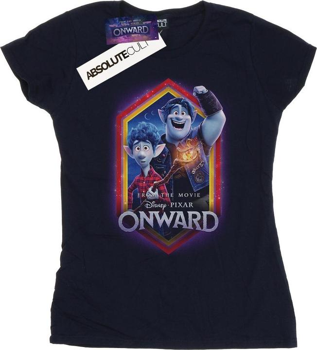 Immagine prodotto Disney Onward Brothers Crest Maglietta Donna (M)