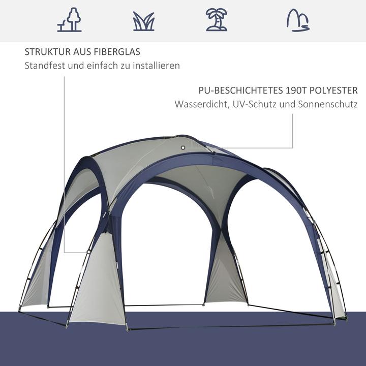 Image du produit Jamb Campingzelt (Tente igloo, 6.50 kg, 6 personnes)