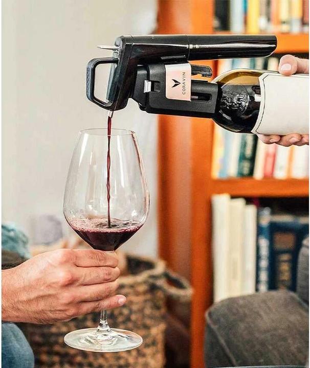 Actual product image Coravin Wine pourer Timeless Six+ 12 pieces, silver (Wine pourer)