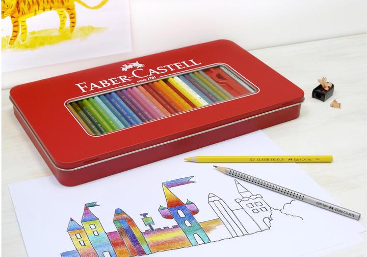 Actual product image Faber-Castell Classic Colours (Multicoloured, 48 x)