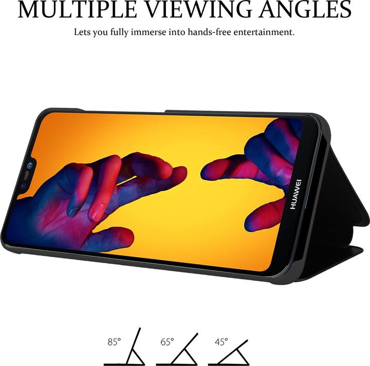 Produktbild Cadorabo Smart View Spiegel Book Hülle für Huawei P20 LITE 2018 / NOVA 3E (Huawei Nova 3E)