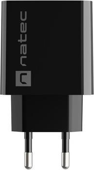 Image du produit Genesis Natec ładowarka Sieciowa Ribera USB-A + USB-C 20w Power Delivery Czarna Nuc-2062 (20 W)