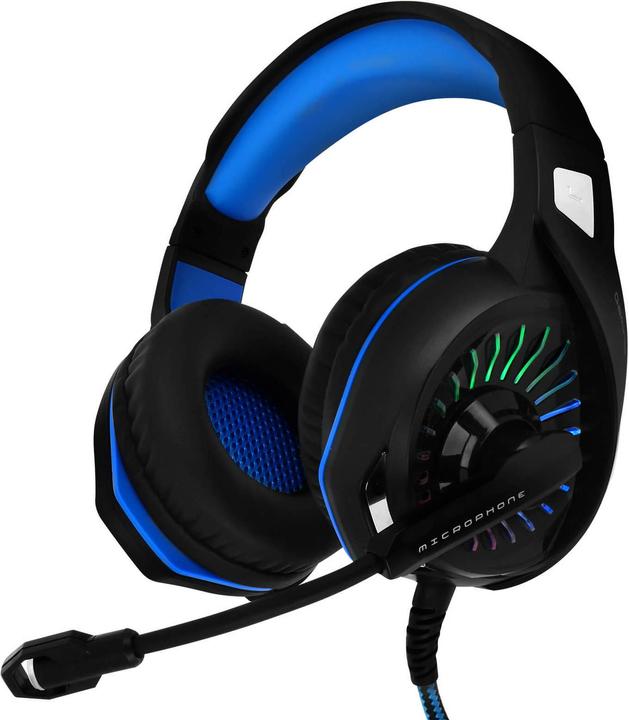 Actual product image LinQ GM6020 gamer headset RGB light (Cable)