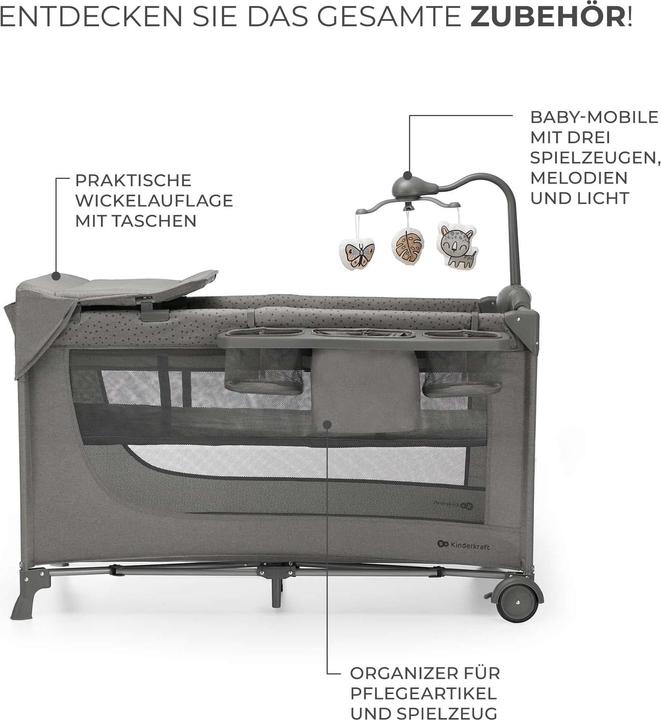 Actual product image KinderKraft 3in1 JOY 2 + accessories