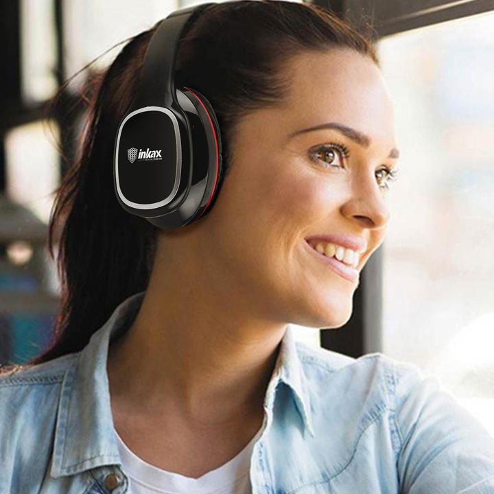 Actual product image Inkax HP-07 Bluetooth Headset (No noise cancelling, Wireless)