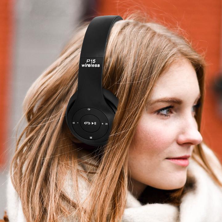 Produktbild Avizar P15 Audio Over-ear Kopfhörer Bluetooth (6 h, Kabellos)