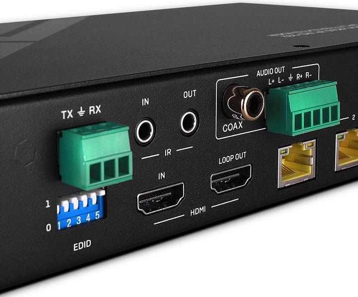 Produktbild Lindy 100m Cat.6 4 Port HDMI 4K60 HDBaseT Splitter Extender HDBaseT Transmitter mit eingebautem 4-Port-Spl