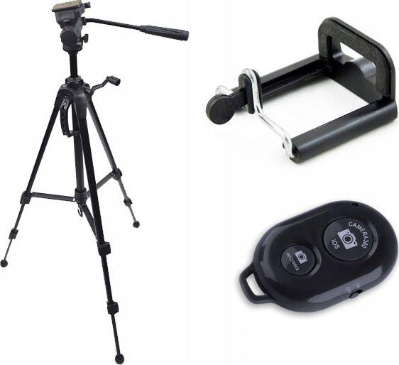 Produktbild Fancier tripod 4in1 high tripod remote control selfie phone holder