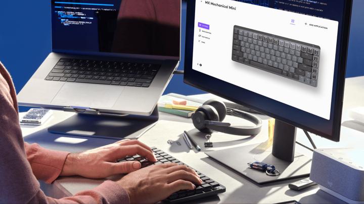Produktbild Logitech MX Mechanical Mini (DE, Kabellos)
