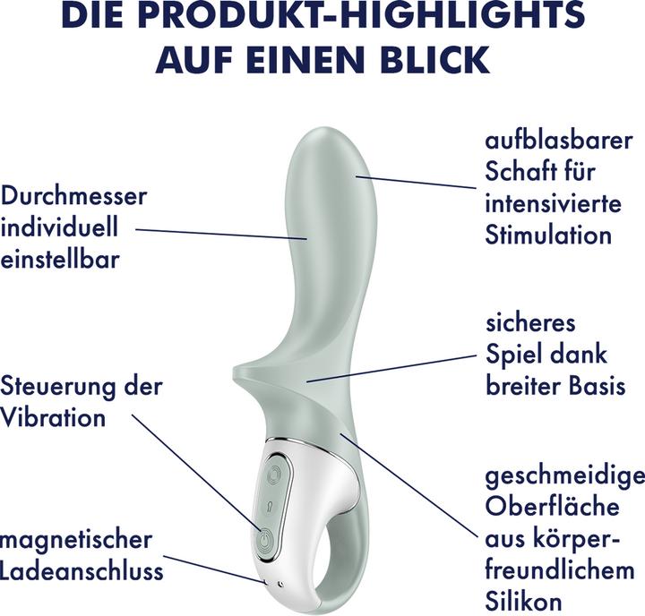 Actual product image Satisfyer Air Pump Booty 3