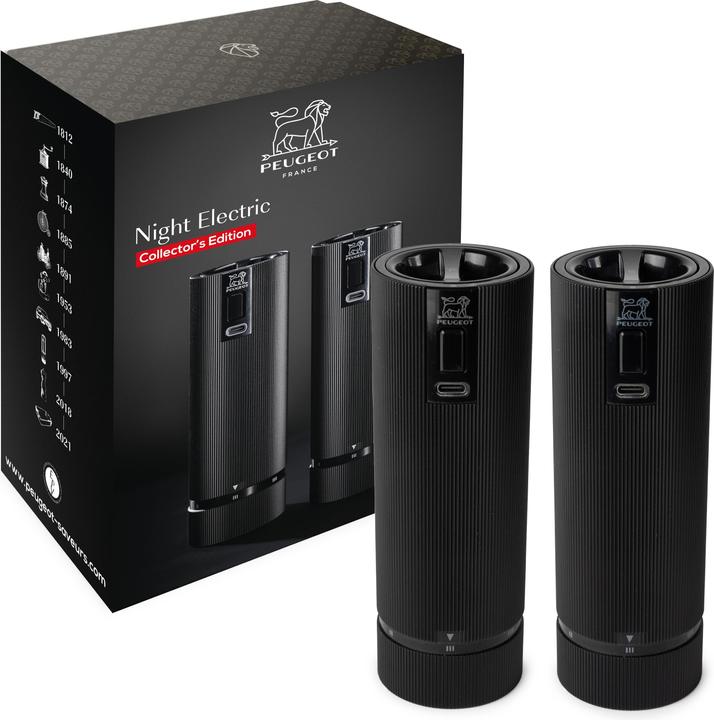 Produktbild Peugeot LINE Night US Z Duo schwarz 15 cm (Pfeffer, Salz)