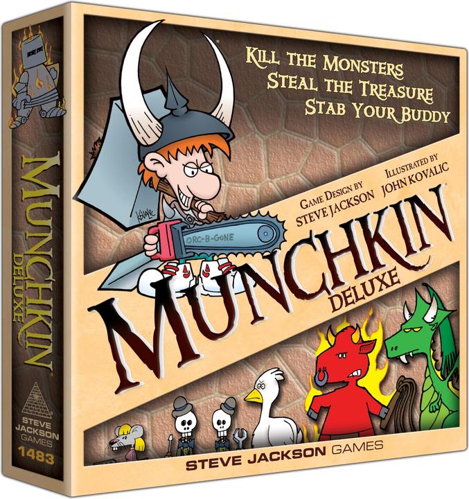 Actual product image Enigma Munchkin Deluxe (SJG1483) (English)