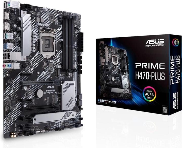 Immagine prodotto ASUS PRIME H470-PLUS (LGA 1200, Intel H470, ATX)