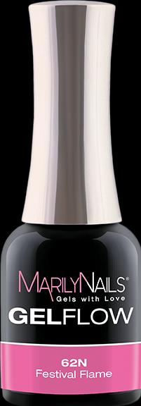 Marily Nails GELFLOW – 62N Festival Flame (UV-Gel Lack)