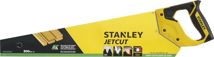 Actual product image Stanley Jetcut handsaw coarse
