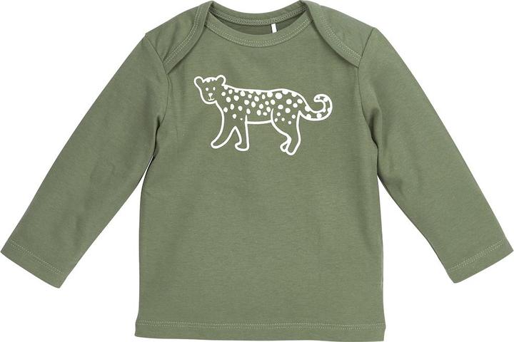 Image du produit Meyco 2-pack babypyjama Cheetah forestgreen mt. 62/68 (62, 68)