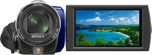 Produktbild Sony DCR-SX45, Standard Definition, Flash, 60x Zoom, Blau (60 x)