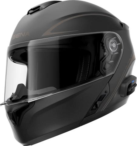 Immagine prodotto Sena OUTRUSH R - Smart Motorrad-Klapphelm (ECE22.06) - schwarz matt (XXL) (XXL)