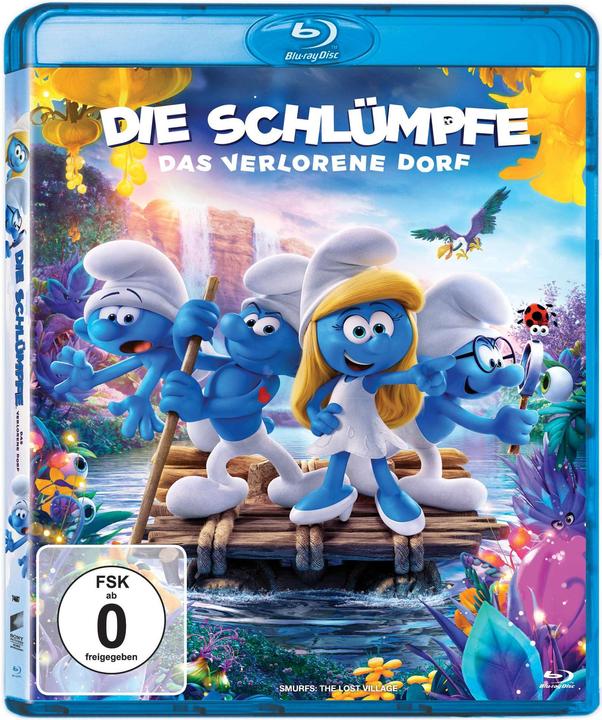 Actual product image Sony The Smurfs - The Lost Village (Blu-ray, 2017, German)