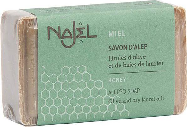 Produktbild Najel Aleppo Seife mit Honig - 100g - (Hartseife)
