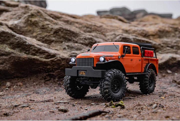 Actual product image Axial Scale Crawler SCX24 Dodge Power Wagon Orange, 1:24, RTR (RTR Ready-to-Run)