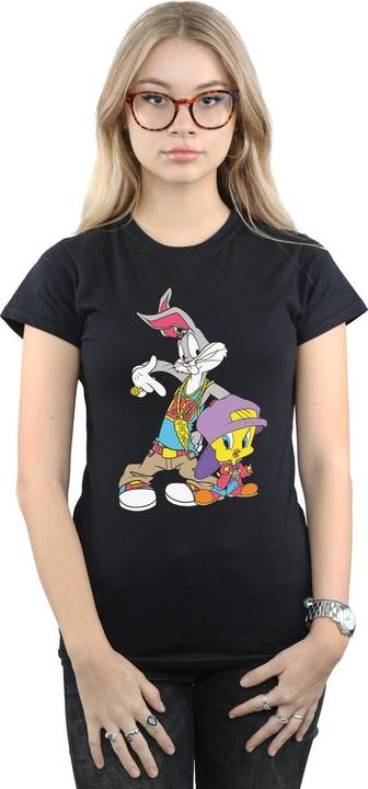 Immagine prodotto Looney Tunes Bugs And Tweety Hip Hop Maglietta Donna (S)