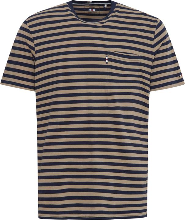 FQ1924 FQTom SS stripe linnen blend tee 21900649
