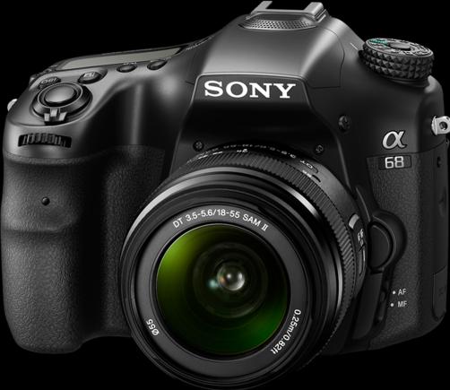 Produktbild Sony Alpha a68 Kit (18 - 55 mm, 24.20 Mpx, APS-C / DX)
