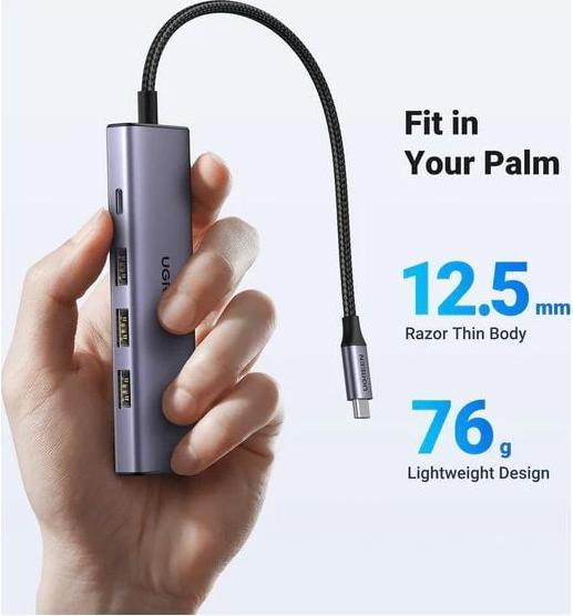 Image du produit Ugreen USB-C Hub (USB-C, 5 Ports)