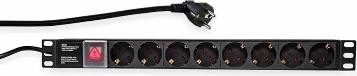 Produktbild LogiLink Steckdosenleiste (8 x, CEE 7/3, 2 m)
