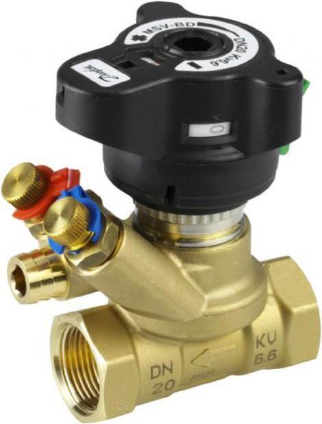 Danfoss Valvola di bilanciamento manuale LENOMSV-BD misura DN20 003Z4002