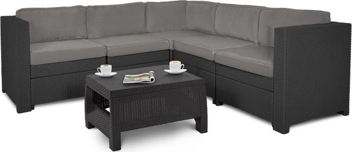 Keter PROVENCE SET garden furniture set - graphite (77 cm)