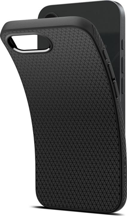 Produktbild Spigen Liquid Air iPhone SE(2025) Case - Matte Black (Apple iPhone 16e)