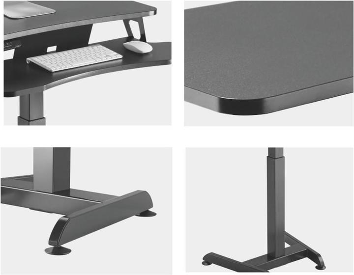Productafbeelding Maclean MC-835 MC-835 Elektrisch bureau, tafel, werkstation max hoogte 122 cm max 37 kg (80 x 40 cm)