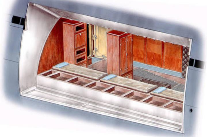 Produktbild CMK U-Boot typ IX Front Crew Quarters f.REV