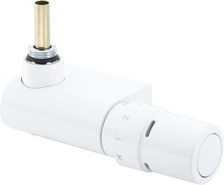 Actual product image Danfoss Thermostatic element VHX, RTX Mono angle, white