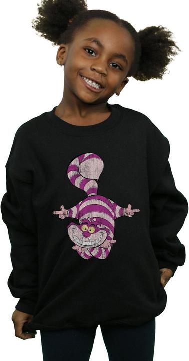 Immagine prodotto Disney Felpa da ragazza Alice In Wonderland Cheshire Cat Upside Down (128)