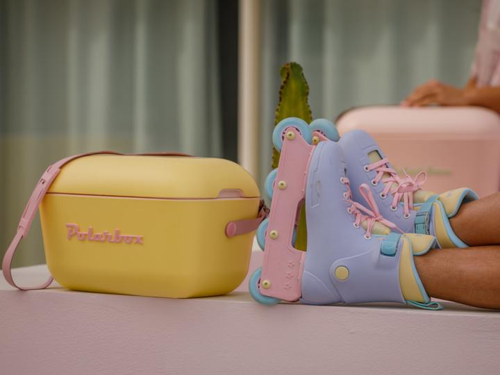 Actual product image Polarbox Retro Cooler yellow 12l (12 l)