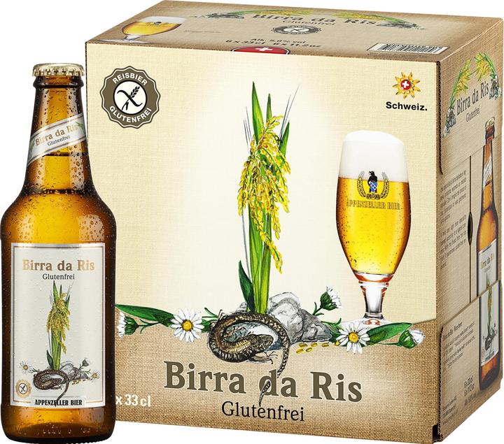 Produktbild Appenzeller Bier Birra da Ris (6 x 33 cl)