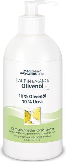 Medipharma cosmetics Haut in Balance Olivenöl Dermatologische Körpercreme 10 %, 500 ml Creme (Körpercreme, 500 ml)