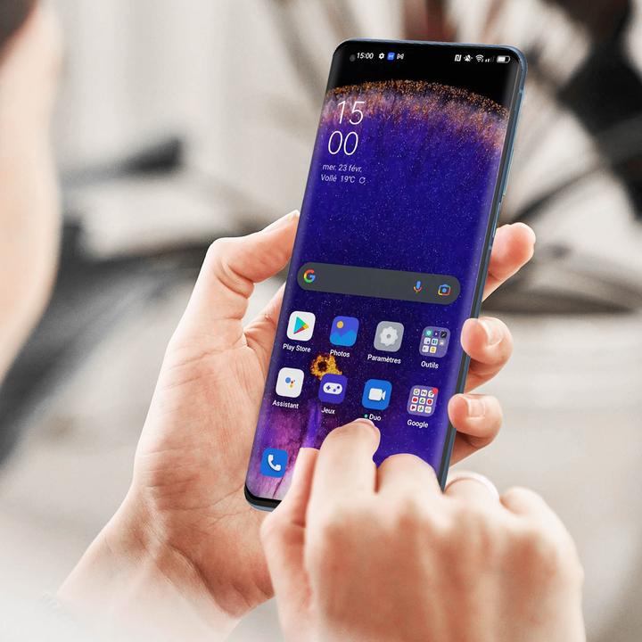 Actual product image Avizar 9H hardness glass screen protector film (2 Piece, Oppo Find X5 Pro)