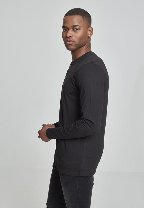 Image du produit Urban Classics Basic Henley L/S Tee (L)