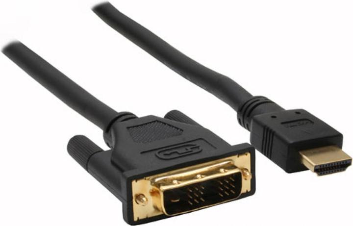 Image du produit InLine Câble HDMI-DVI Câble HDMI St vers DVI 18+1 St contacts dorés 15m (15 m, HDMI)