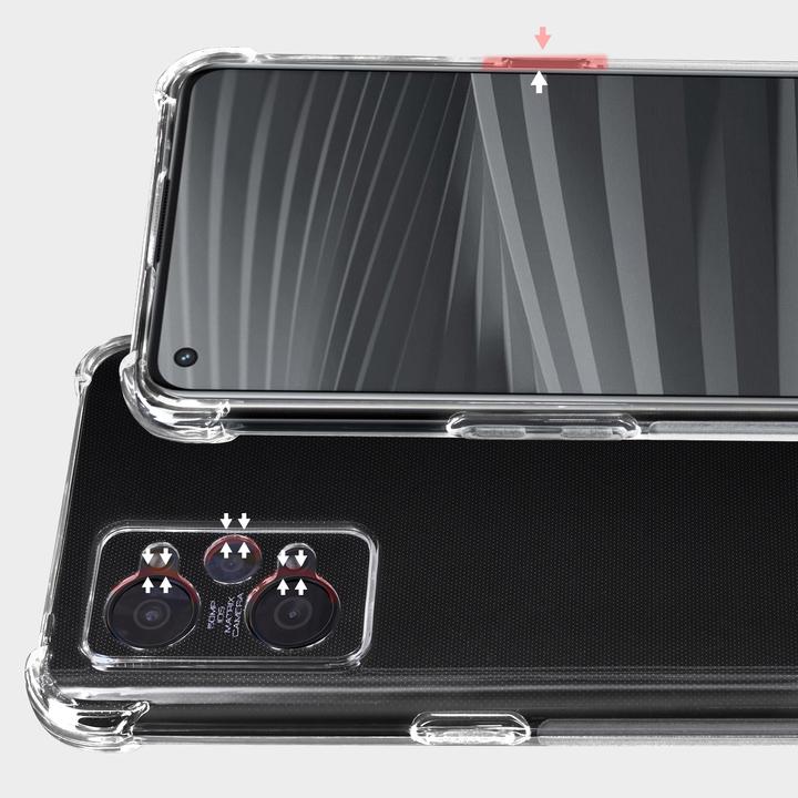 Actual product image Avizar Premium Protection Set: Cover + Foil Series (Realme GT Neo 3T)