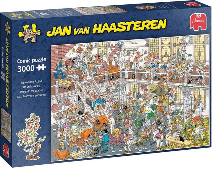 Jan van Haasteren - Renovation Project (3000 Pieces) (3000 pieces)