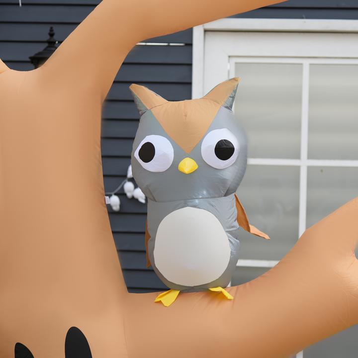 Image du produit Homcom Arbre hanté d'Halloween avec éclairage